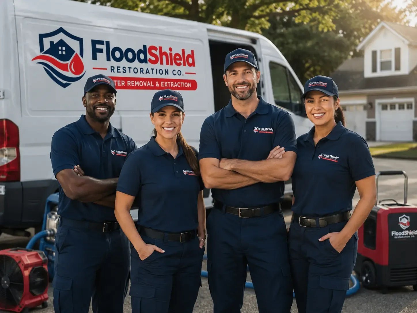 Flood Damage Restoration company in Pleasant Lake, MI